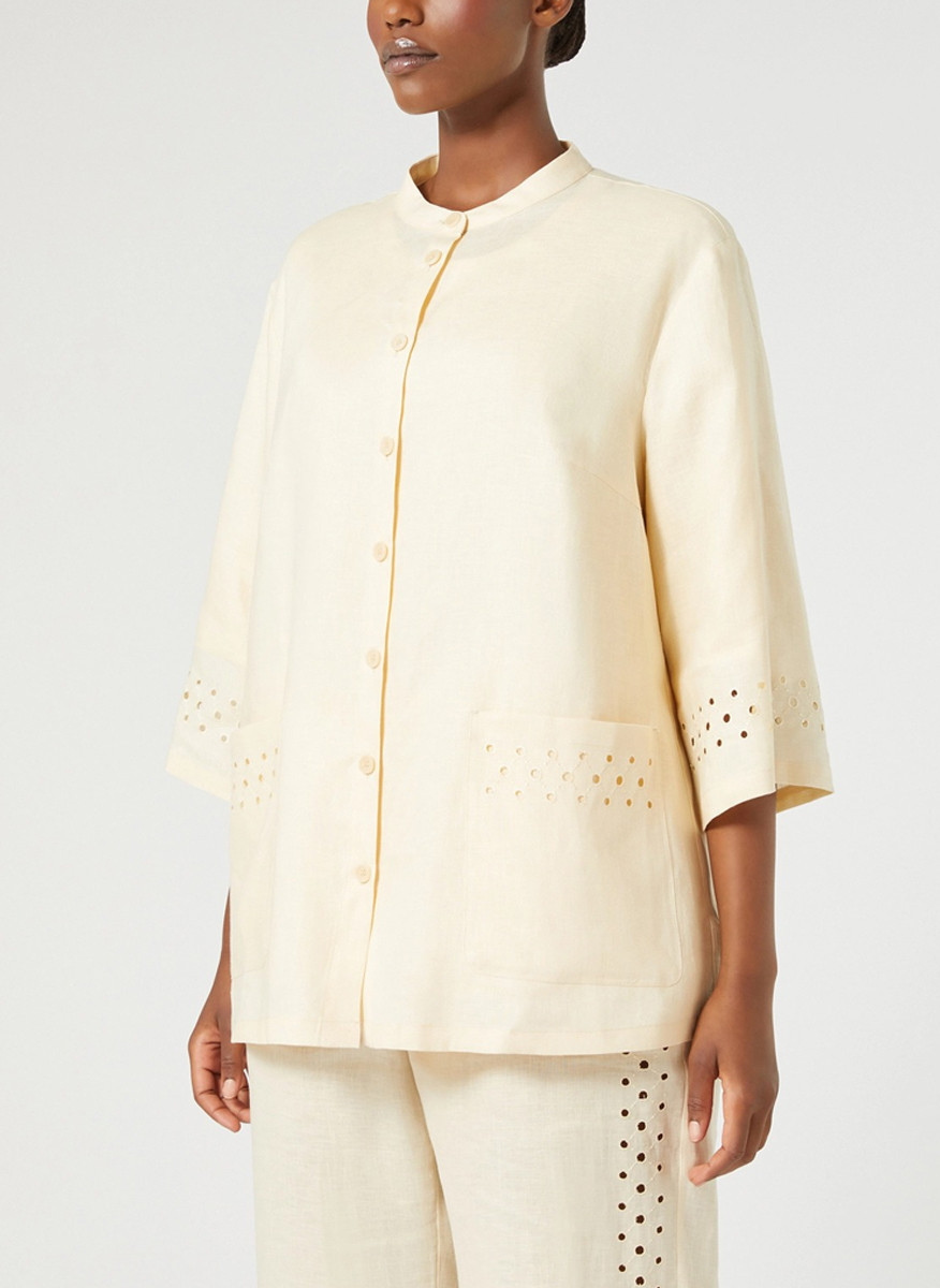 Marina Rinaldi Pesi linen shirt
