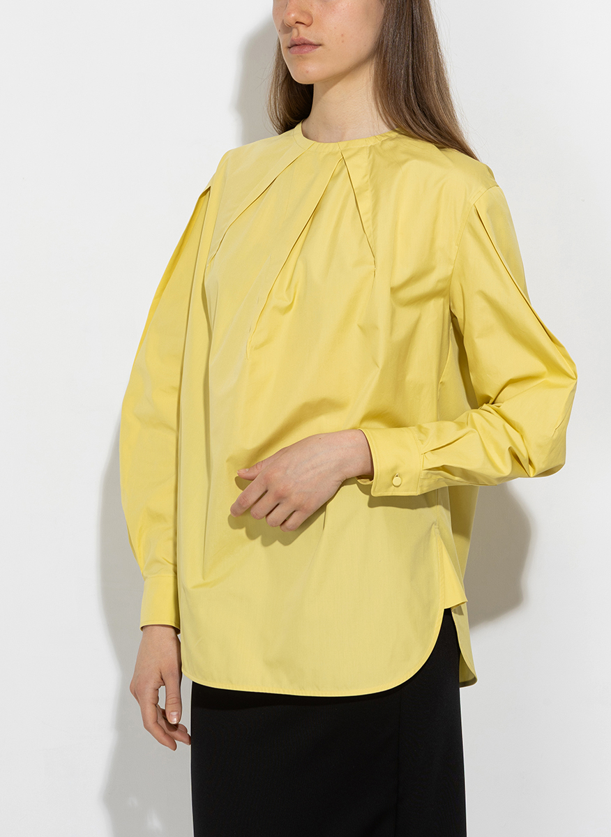 Max Mara Olinto blouse with a pleat motif