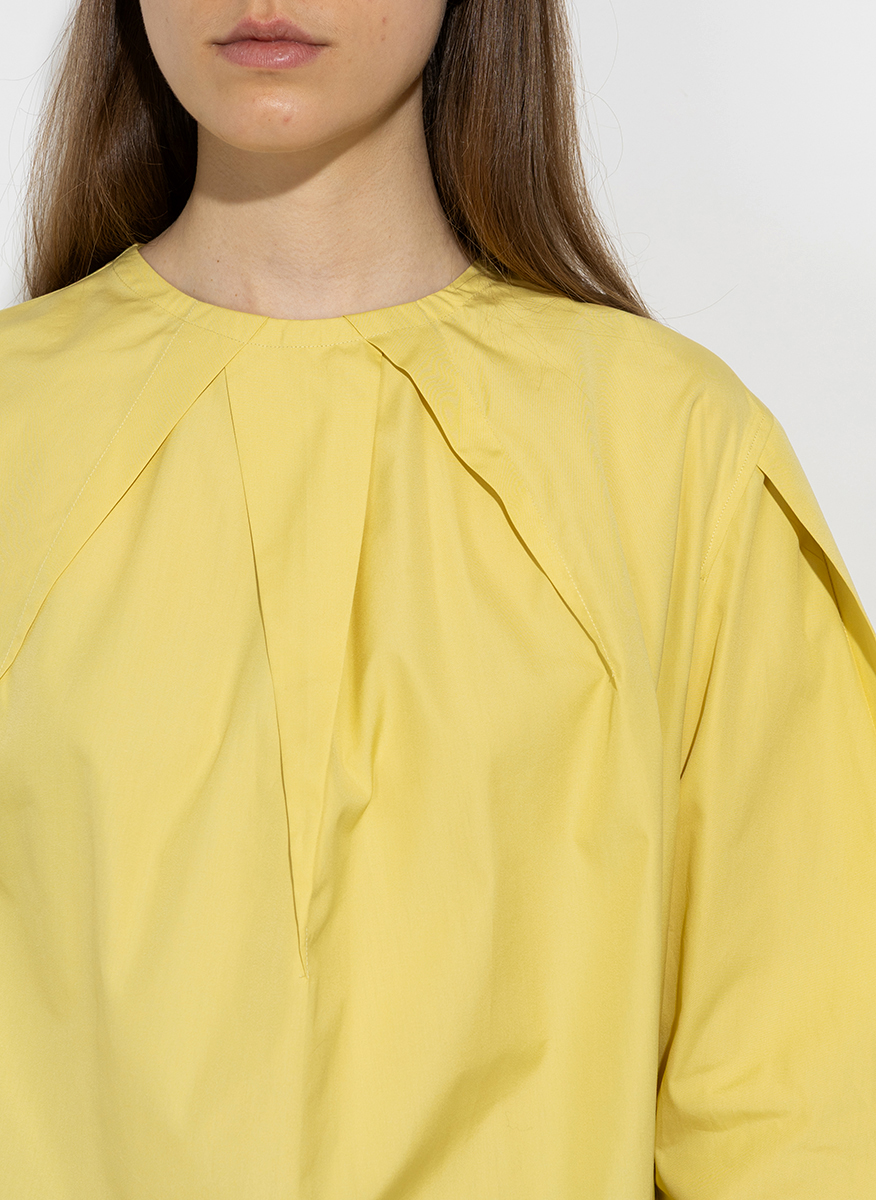 Max Mara Olinto blouse with a pleat motif