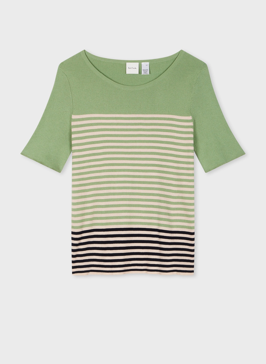 Тишърт от фино плетиво Paul Smith