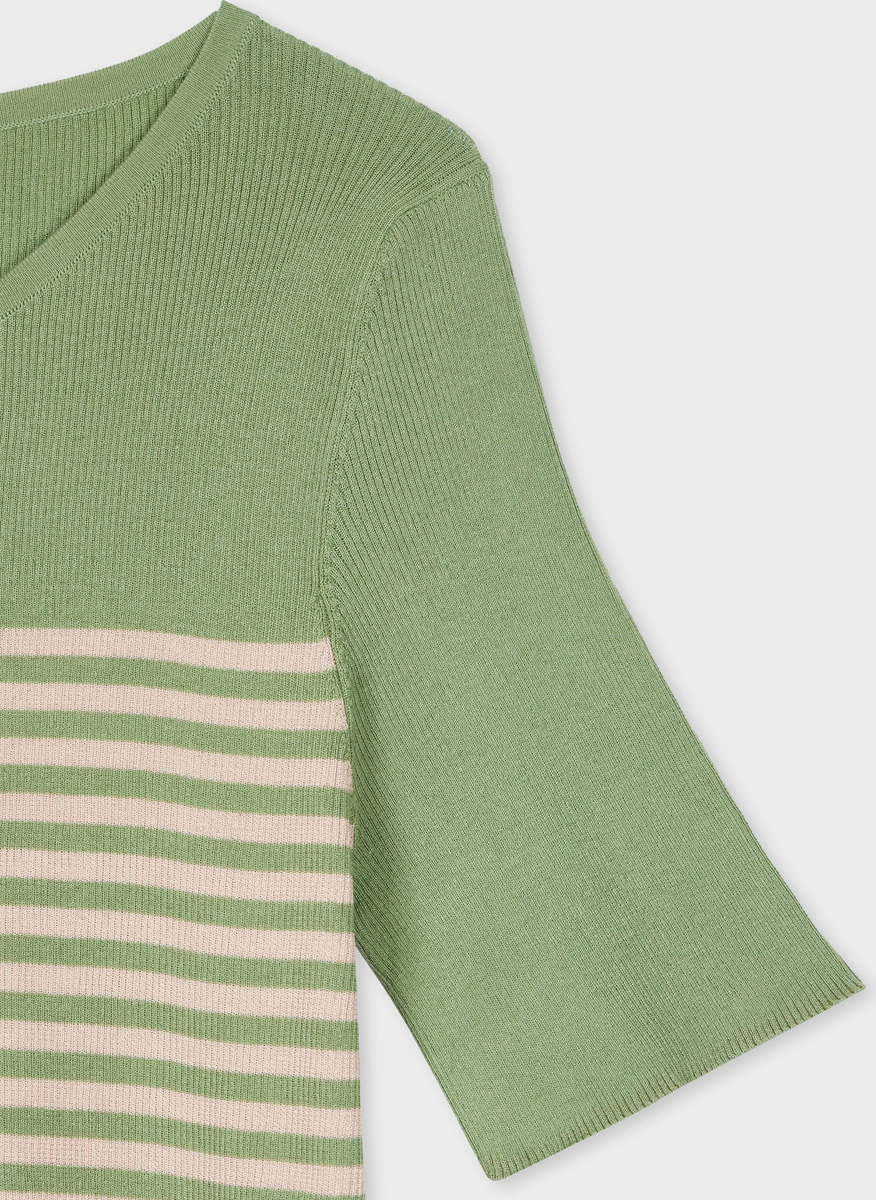 Тишърт от фино плетиво Paul Smith