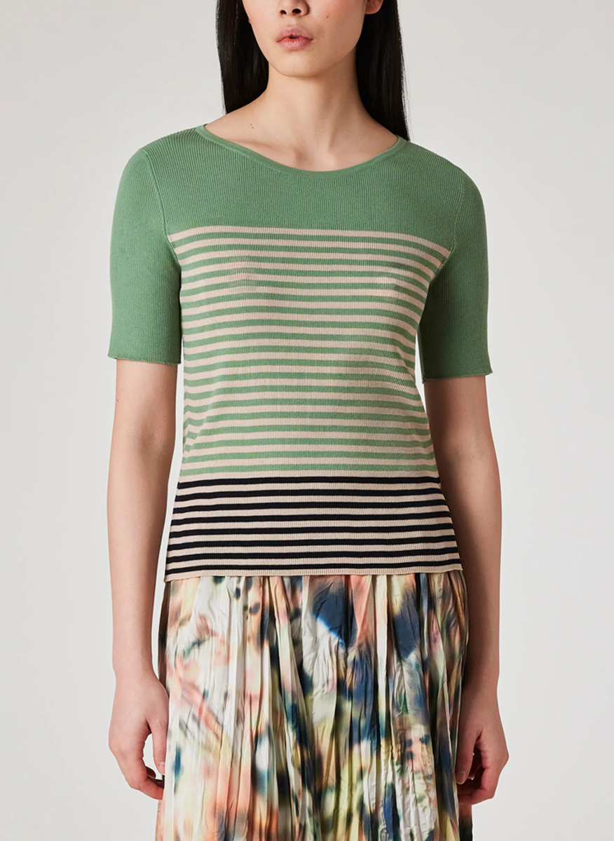 Тишърт от фино плетиво Paul Smith