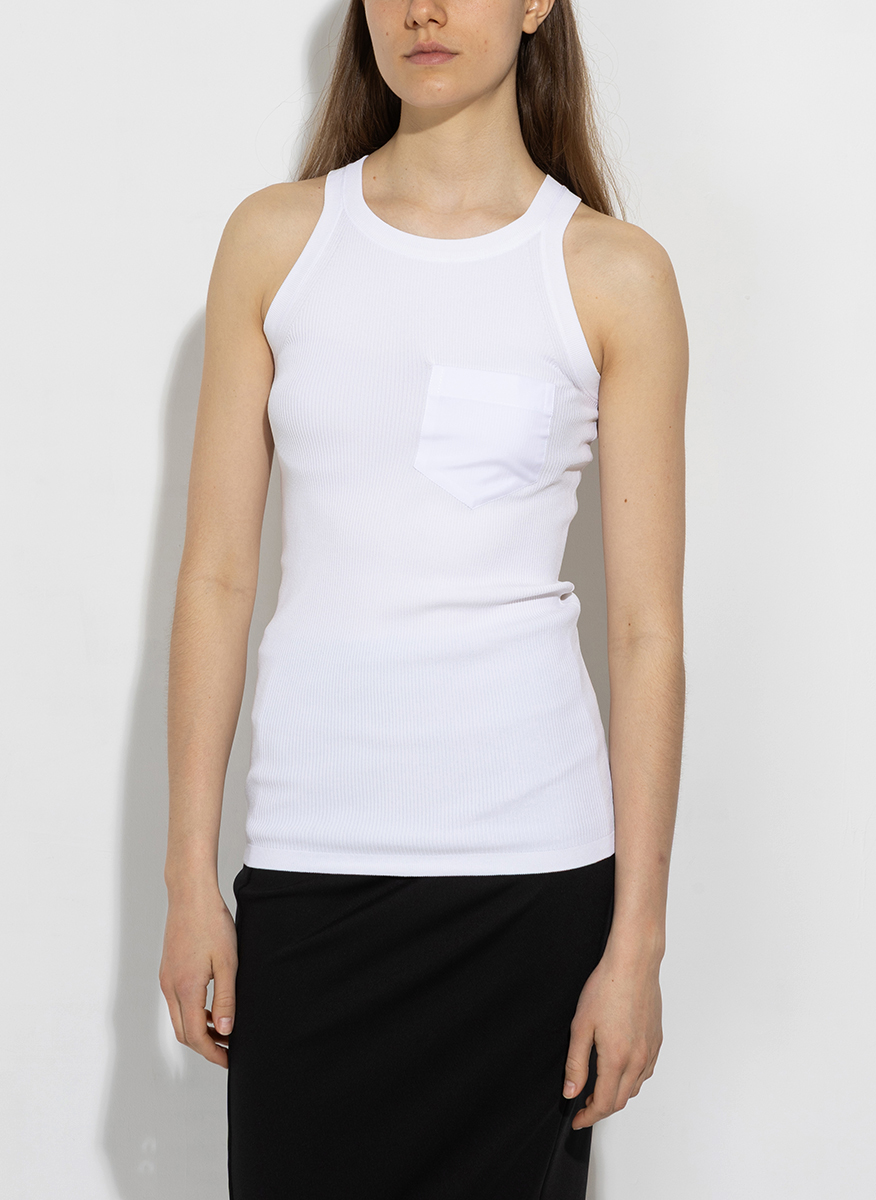 Sportmax Aia Stretch viscose tank top