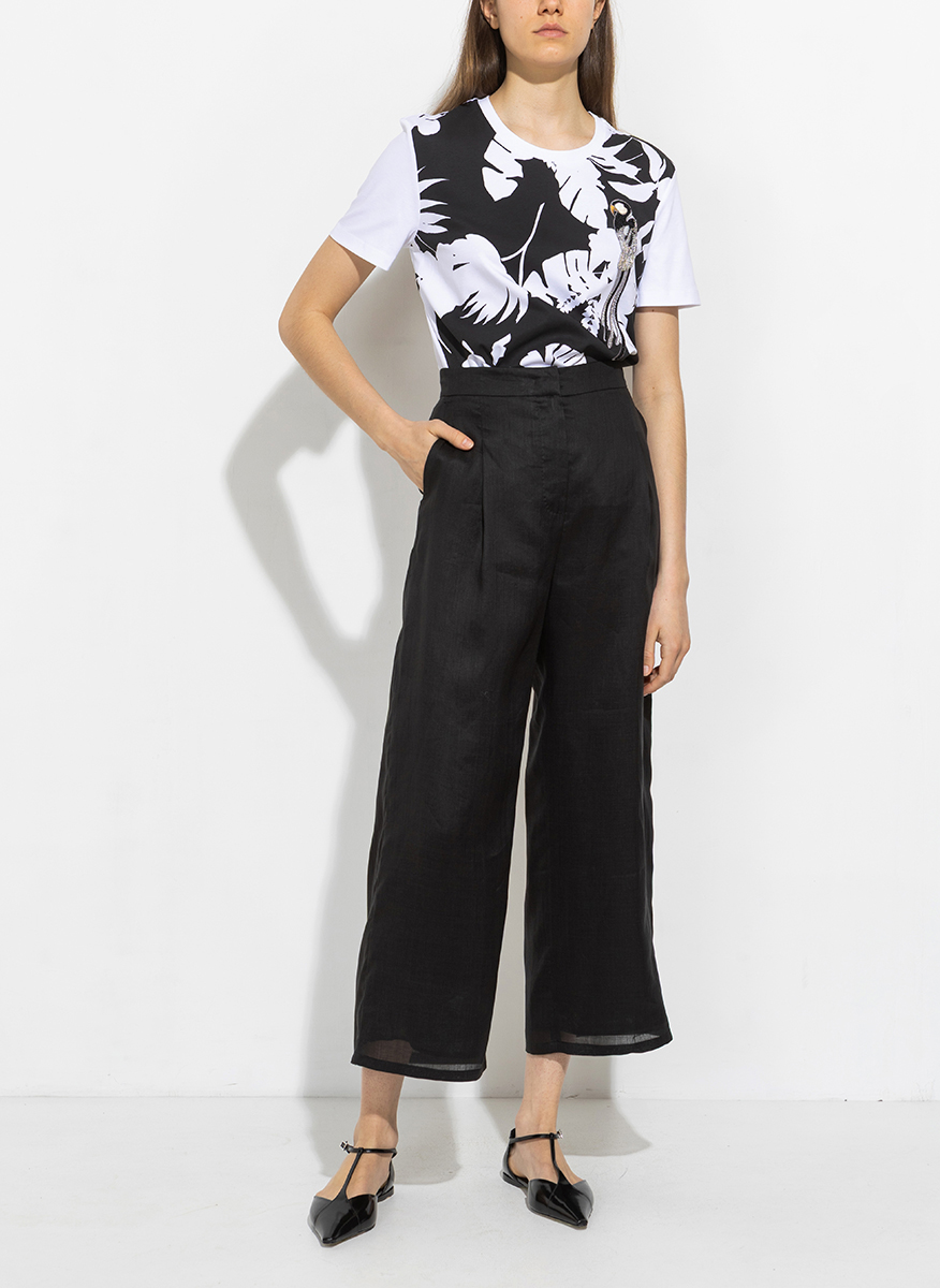 Max Mara Studio Dazzy wide leg trousers