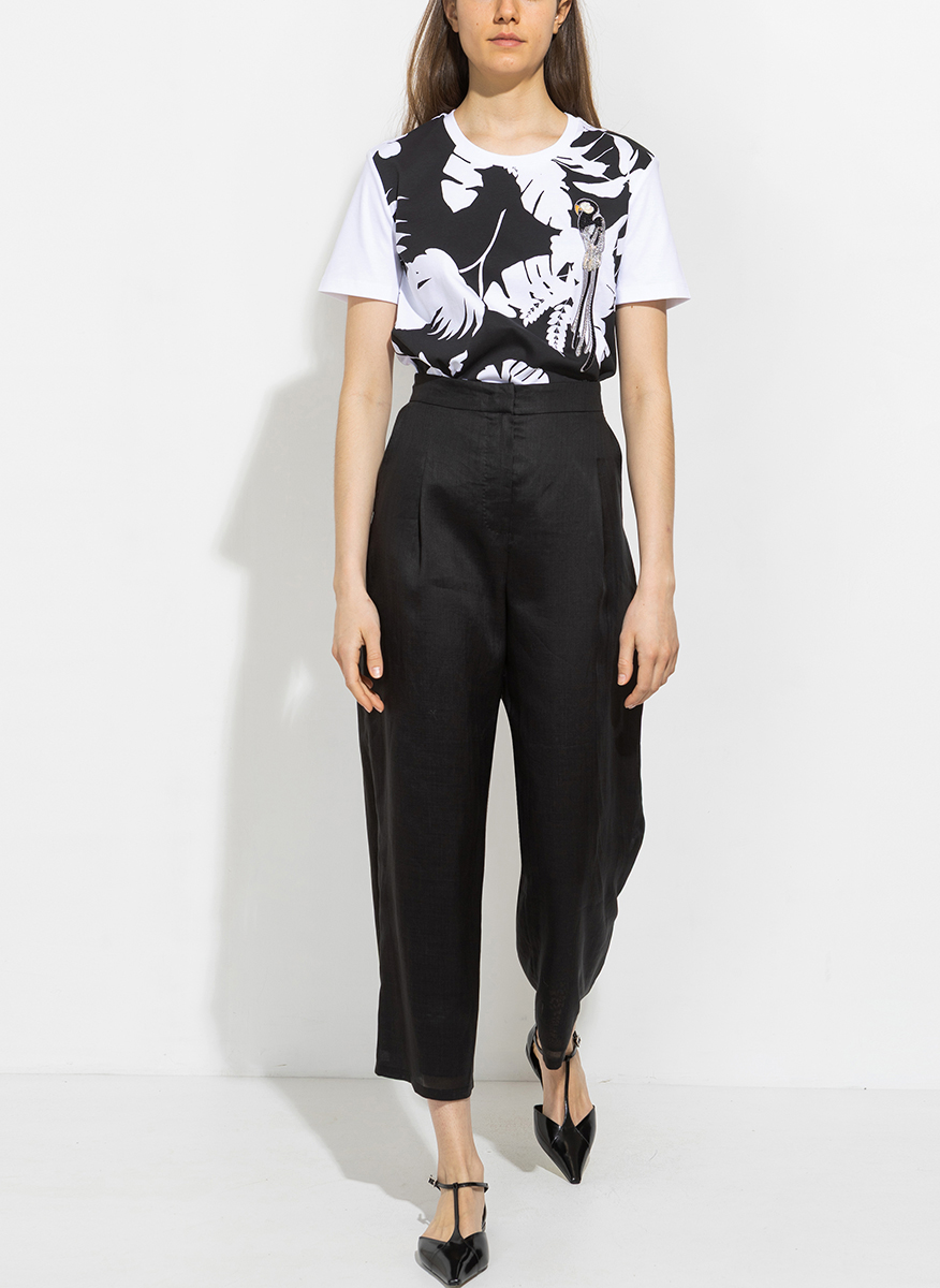Max Mara Studio Dazzy wide leg trousers