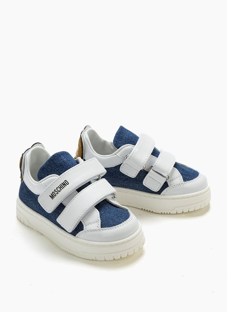 Moschino Kids 'Teddy Patch' sneakers