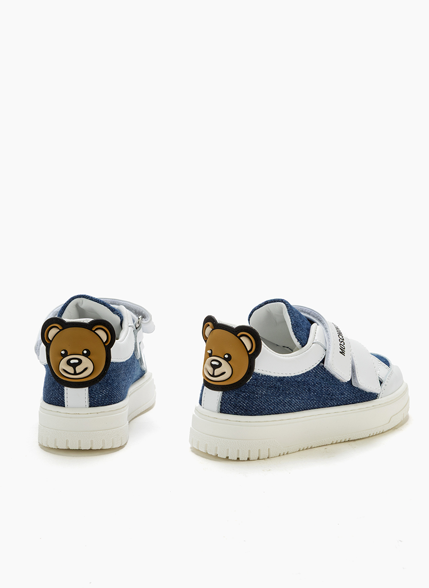 Moschino Kids 'Teddy Patch' sneakers