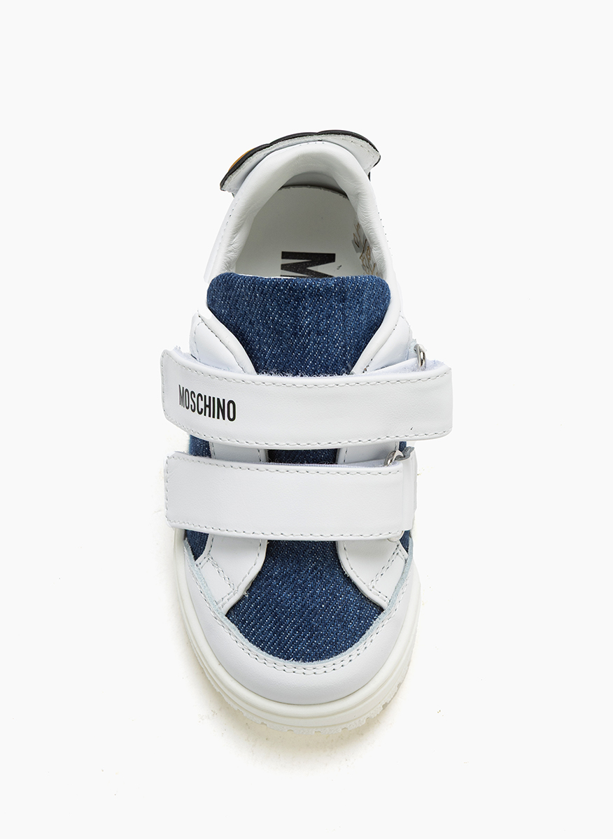 Moschino Kids 'Teddy Patch' sneakers