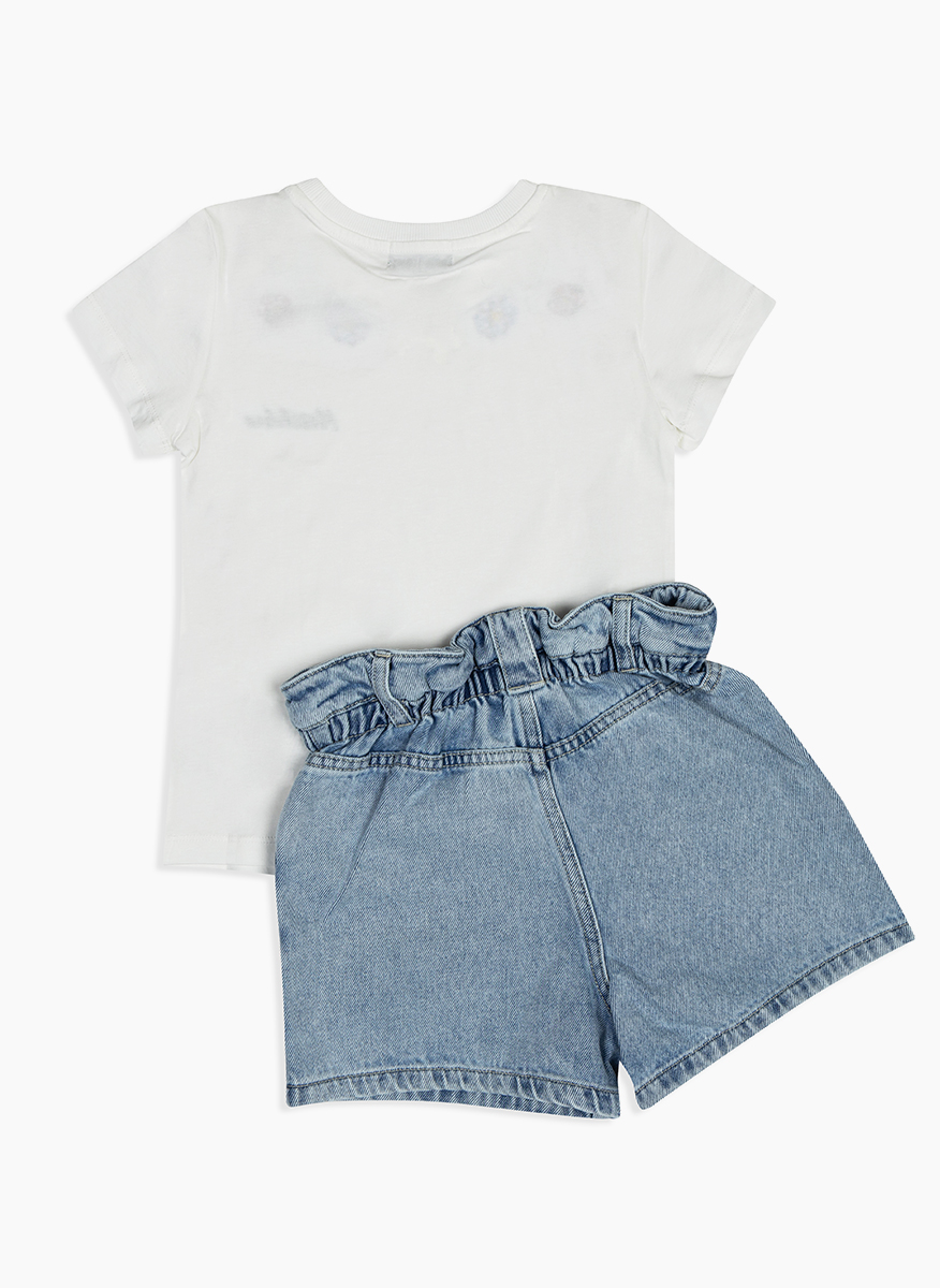 Комплект с принт Moschino Kids