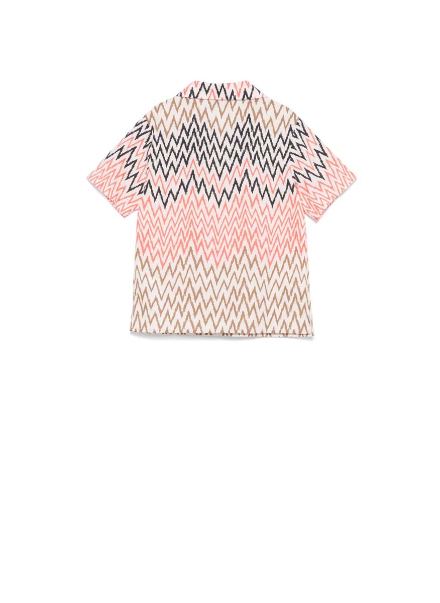 Риза с цялостен 'Zig-Zag' принт Missoni