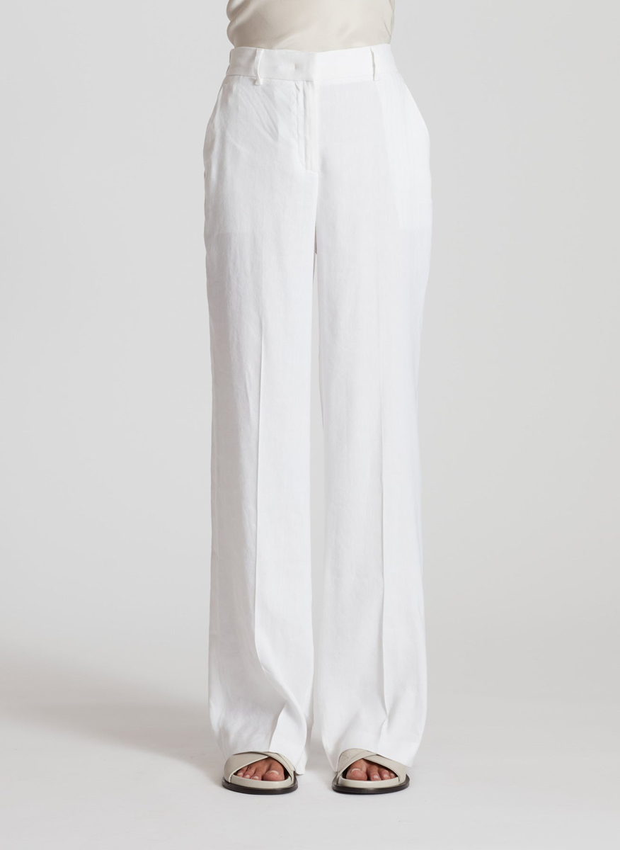 Lorena Antoniazzi linen blend trousers