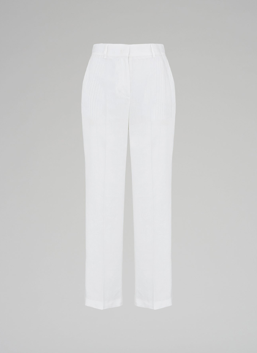 Lorena Antoniazzi linen blend trousers