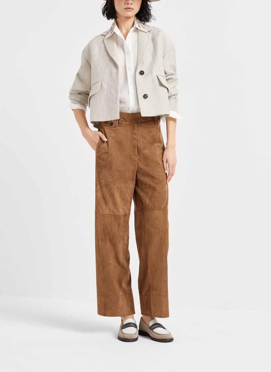Риза с бродерия Brunello Cucinelli