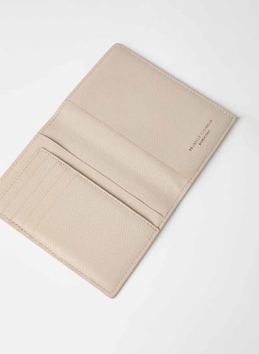 Brunello Cucinelli document case with logo