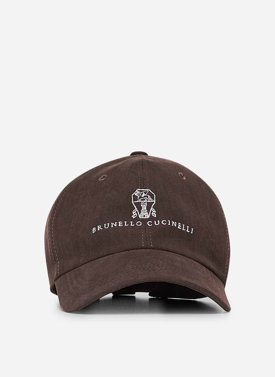 Шапка от лен Brunello Cucinelli