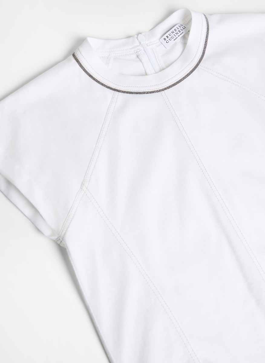 Brunello Cucinelli Kids 12 t-shirt with monili