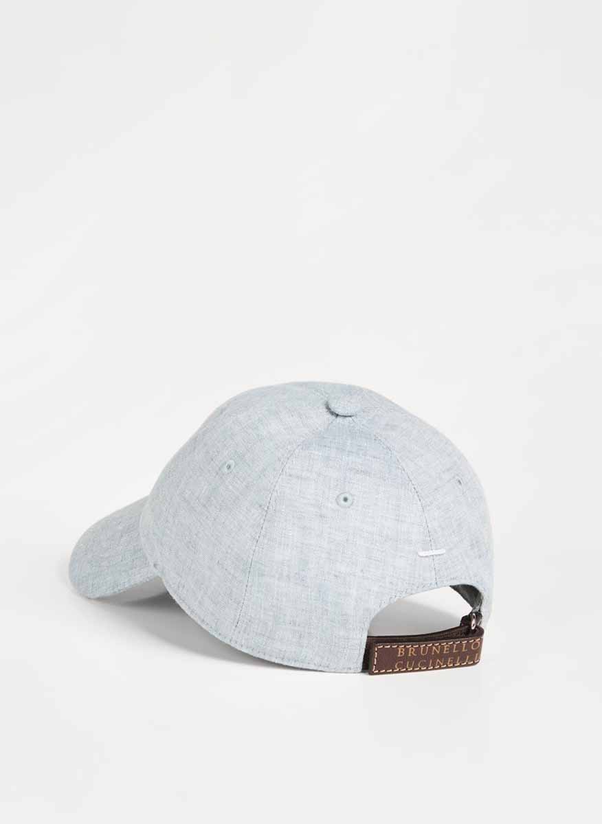 Ленена шапка Brunello Cucinelli Kids S