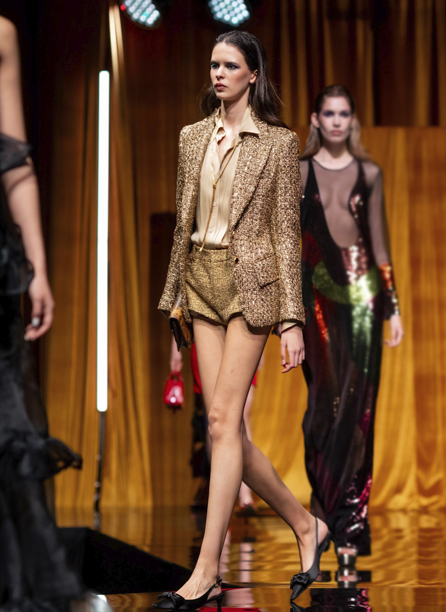 Сако от туид с лурекс Tom Ford 'MDL Runaway'
