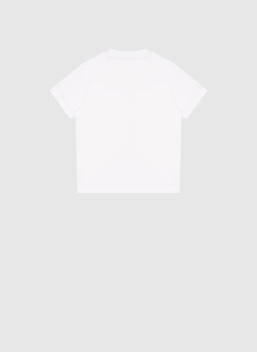 Тишърт с бродерия 'Bernie' Brunello Cucinelli Kids 6