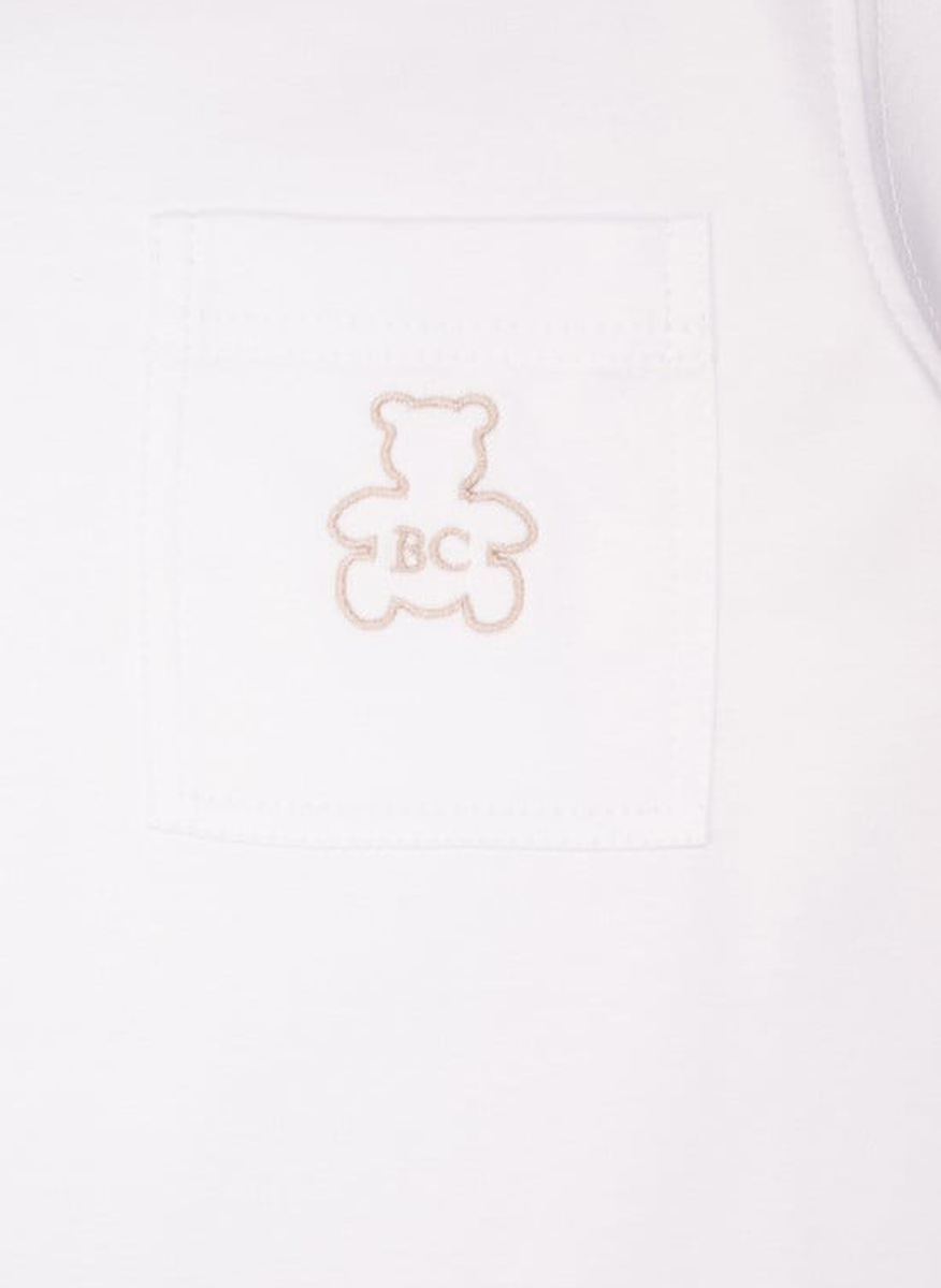 Тишърт с бродерия 'Bernie' Brunello Cucinelli Kids 6