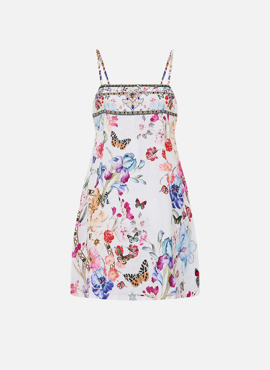 Camilla dress with print 'Monserrate magic' 