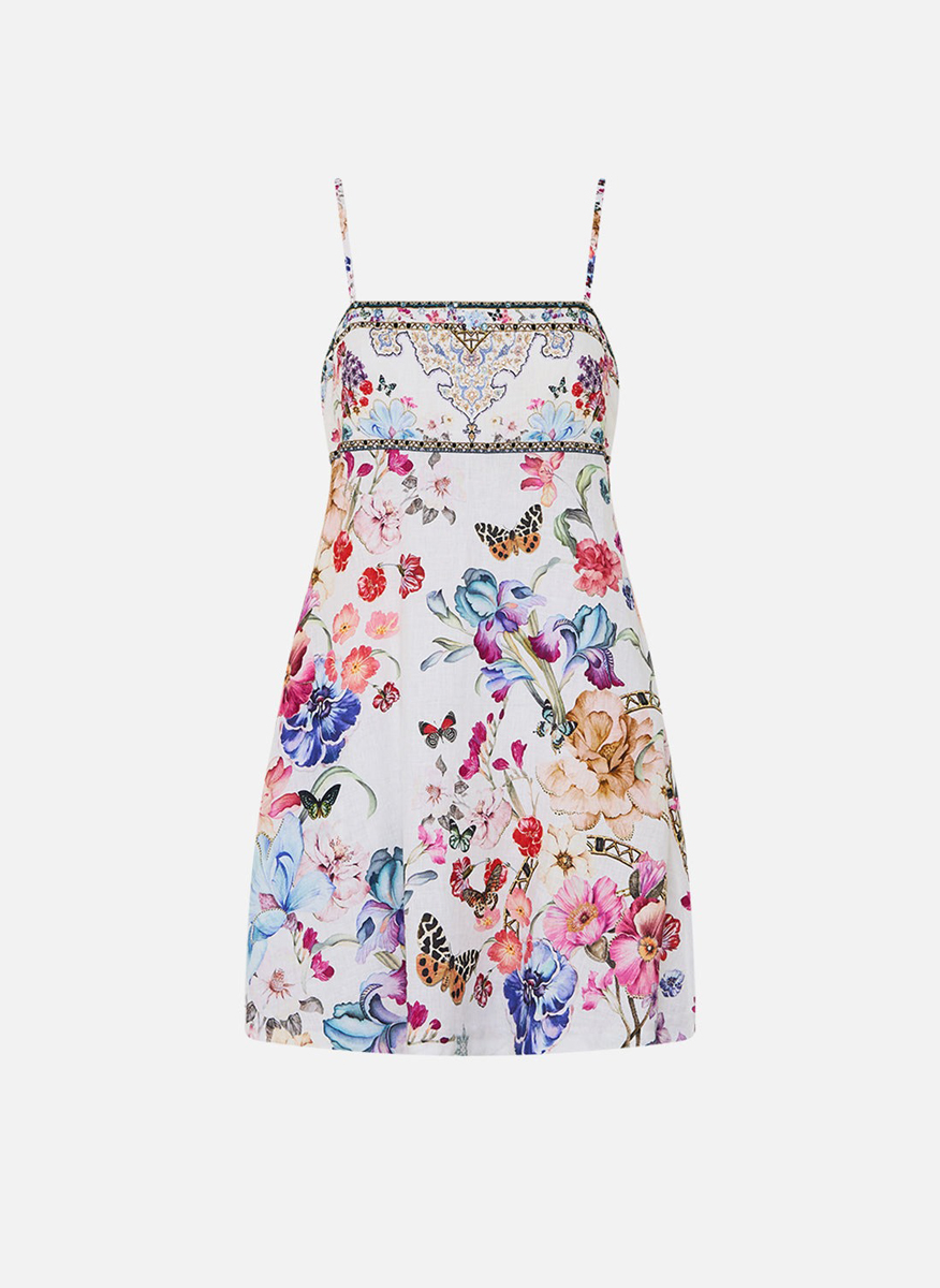 Camilla dress with print 'Monserrate magic' 