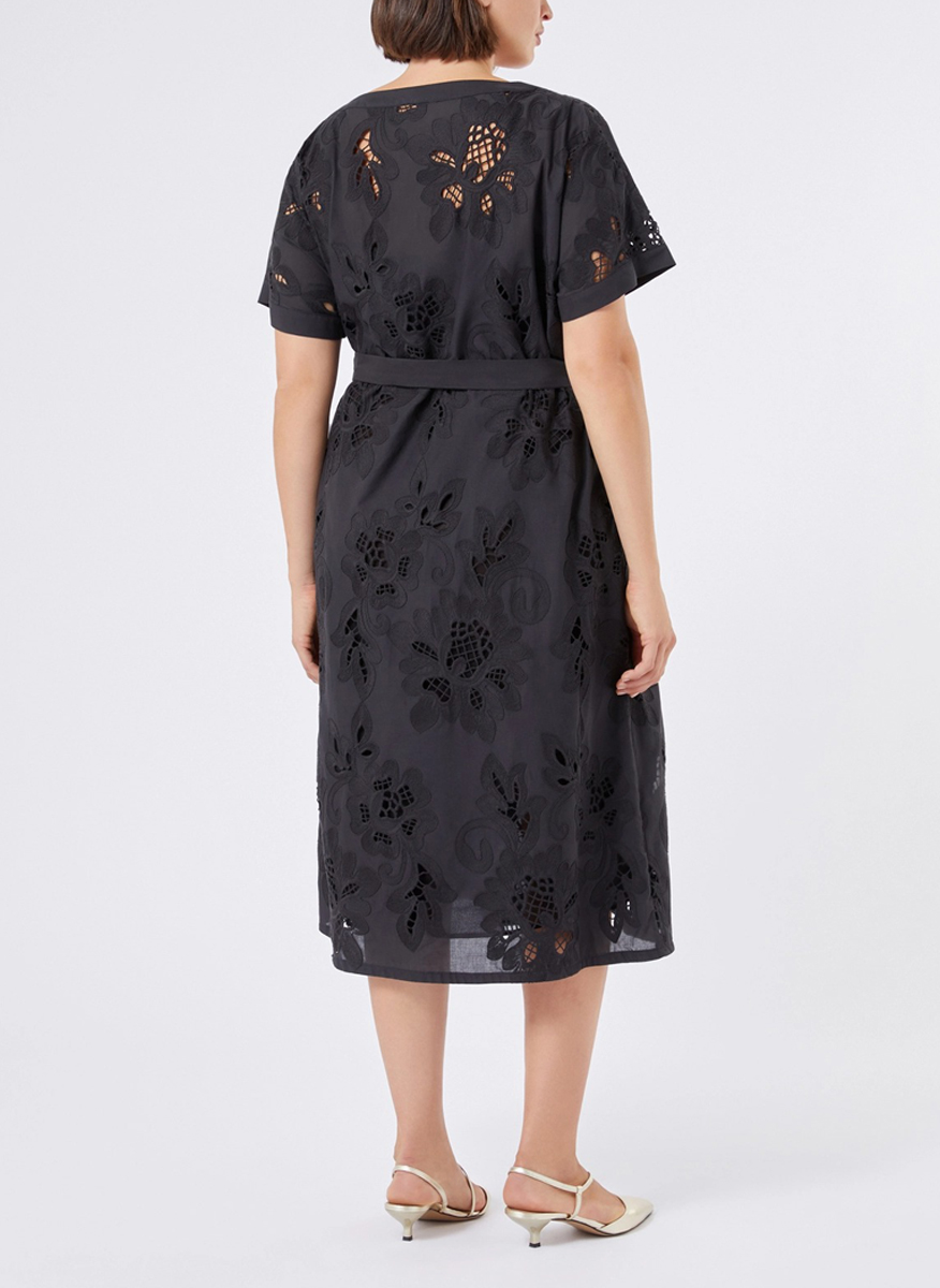 Marina Rinaldi Micaela dress with embroidery