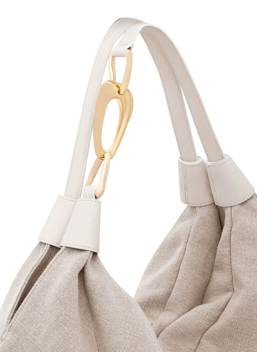 Zimmermann 'Trampoline linen hobo bag