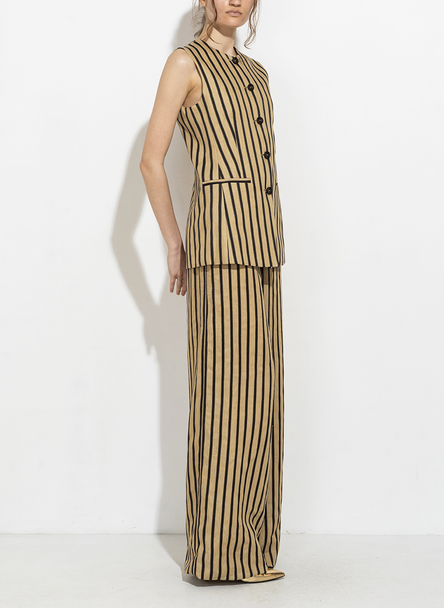 Max Mara Cestino striped trousers