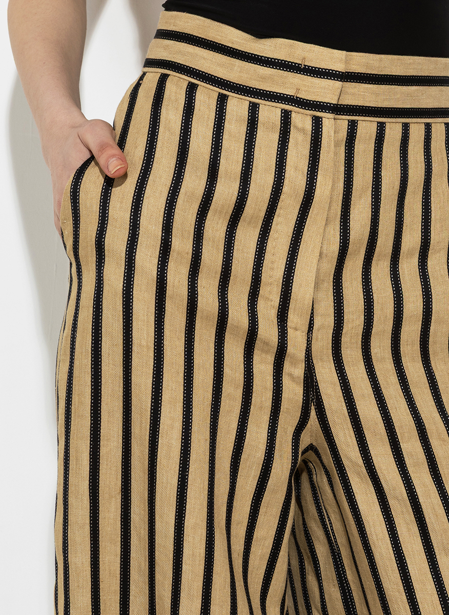 Max Mara Cestino striped trousers