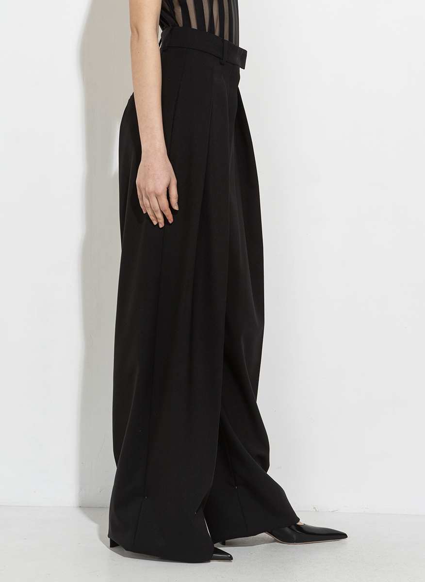 Панталон от фина вълна Sportmax Favetta