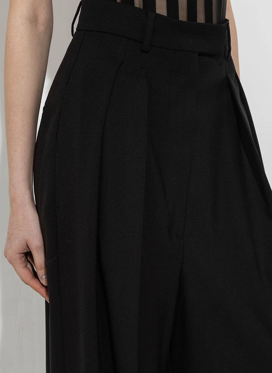 Панталон от фина вълна Sportmax Favetta