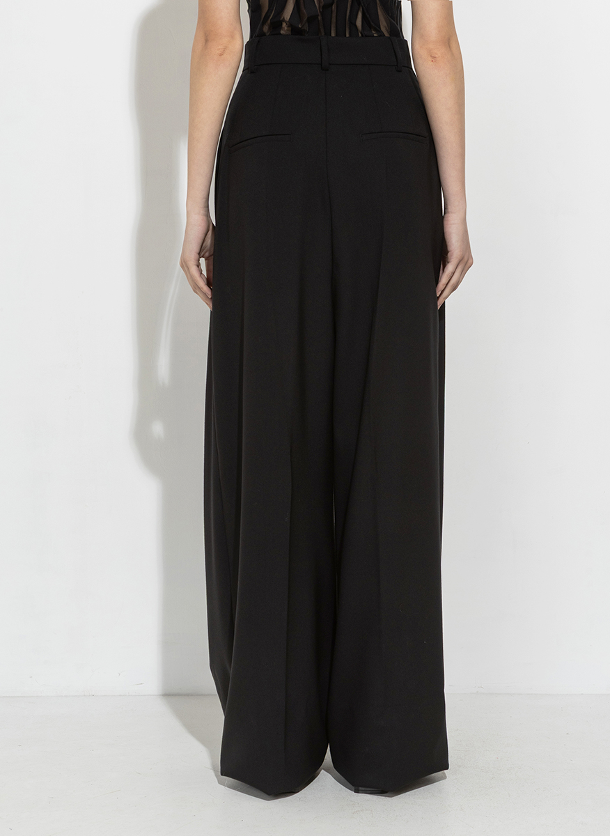 Панталон от фина вълна Sportmax Favetta