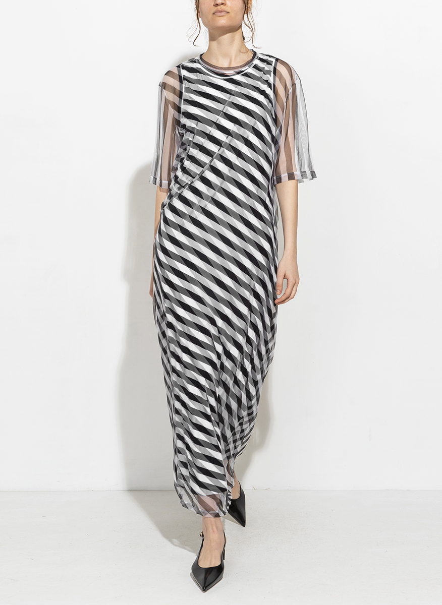 Рокля с 'three-dimensional' ефект Sportmax Pausa