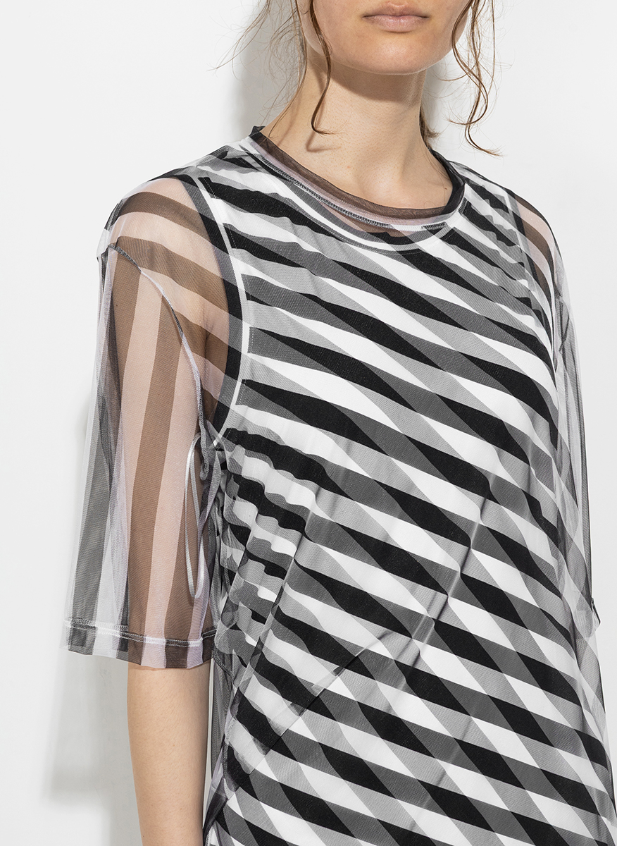Рокля с 'three-dimensional' ефект Sportmax Pausa