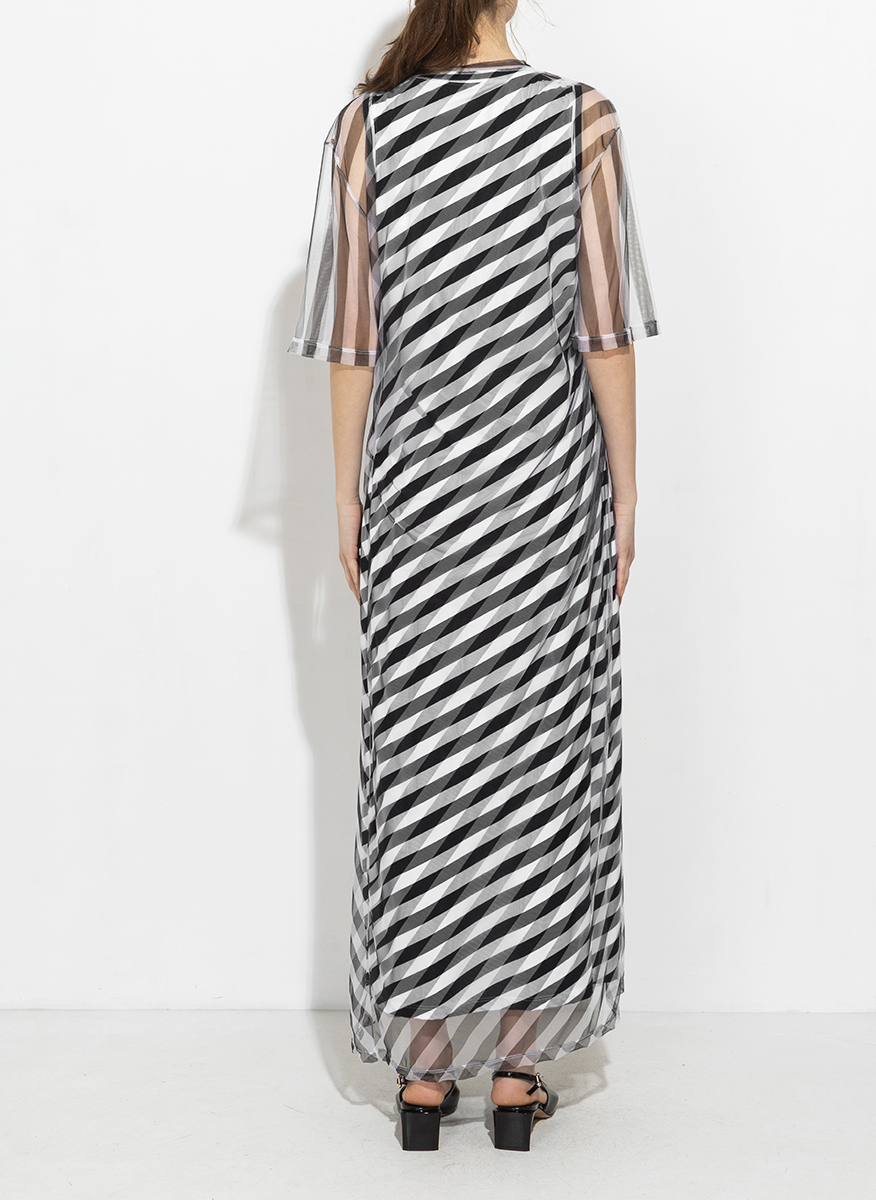 Рокля с 'three-dimensional' ефект Sportmax Pausa