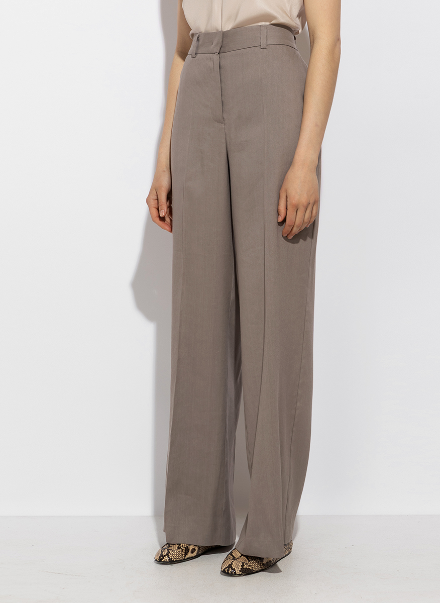 Lorena Antoniazzi linen blend trousers