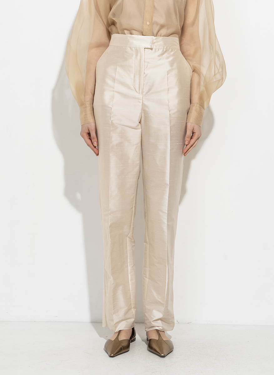 Копринен панталон Max Mara Studio Fago