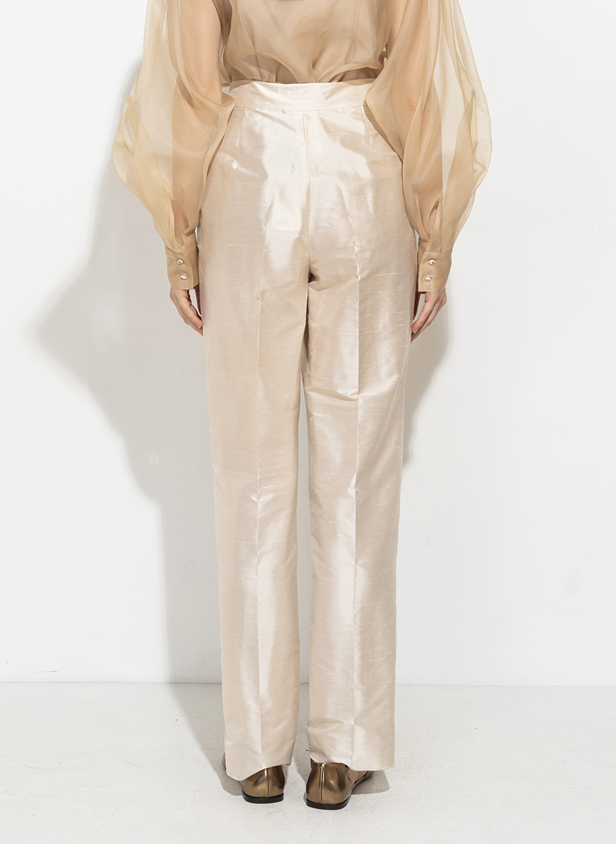 Копринен панталон Max Mara Studio Fago