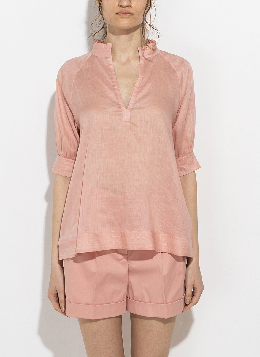Max Mara Studio Orvieto semi-transparent blouse