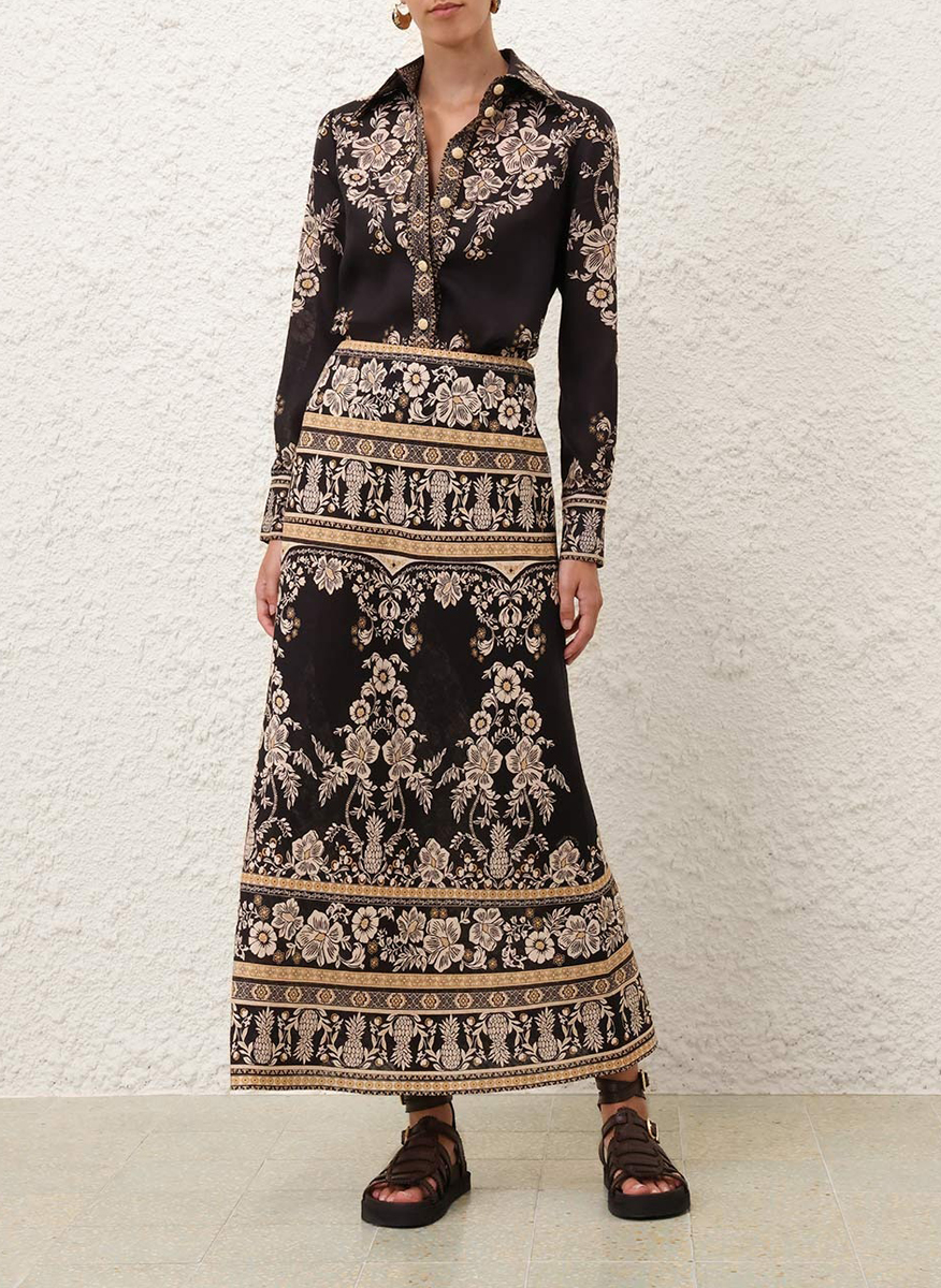 Zimmermann 'Balance' maxi skirt 