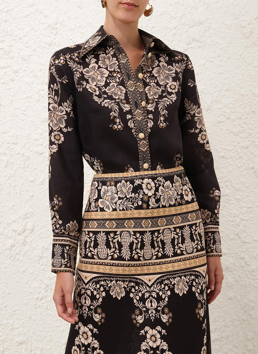 Zimmermann 'Balance' ramie shirt