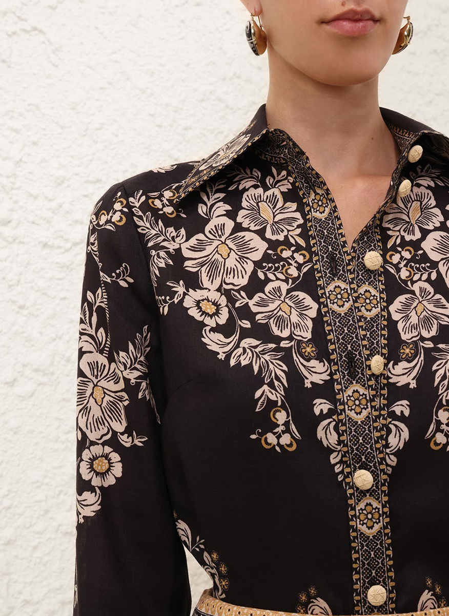 Zimmermann 'Balance' ramie shirt