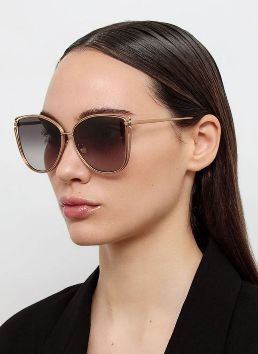 Linda Farrow 'Dinah' sunglasses
