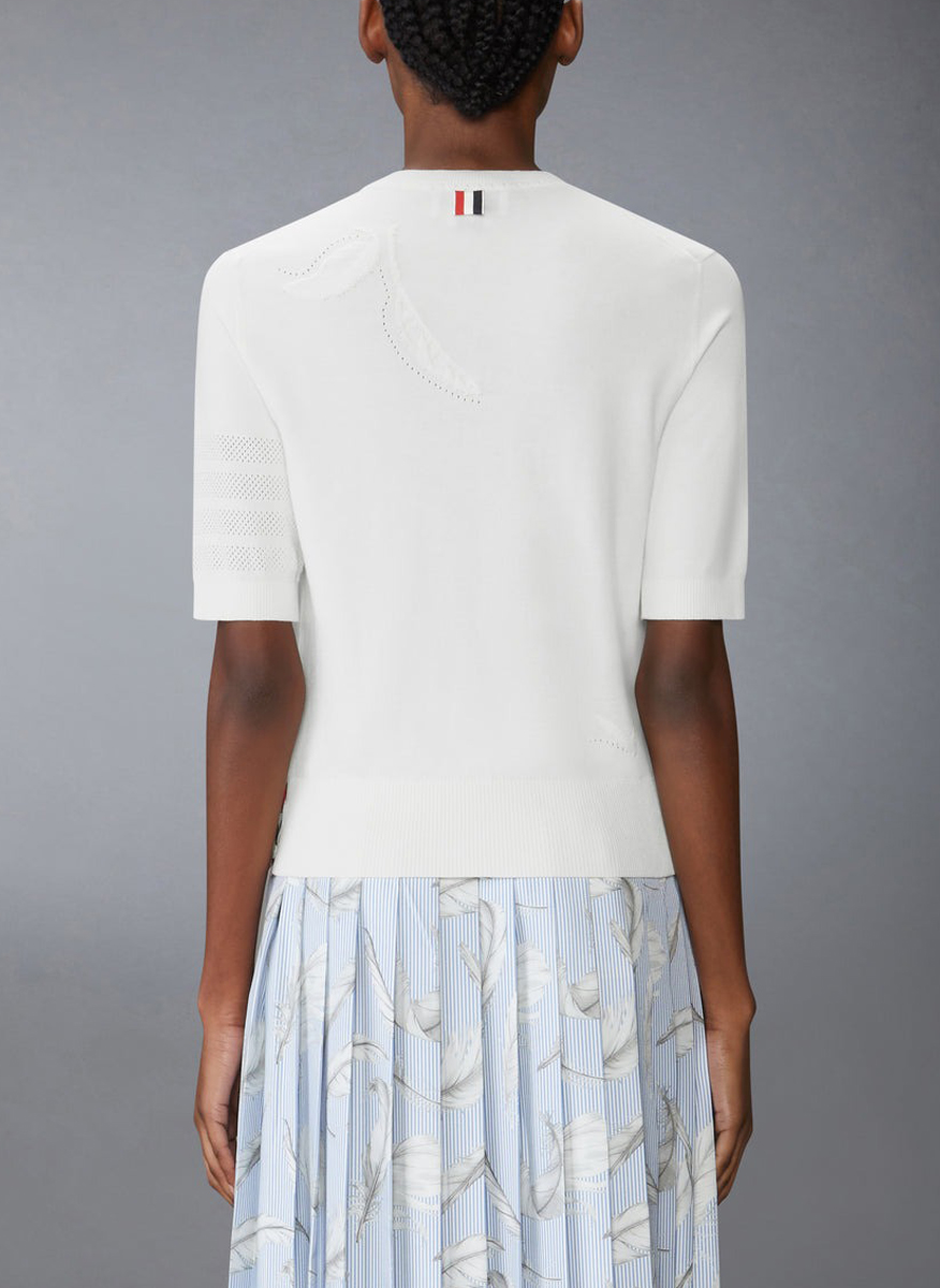 Блуза от фино плетиво Thom Browne
