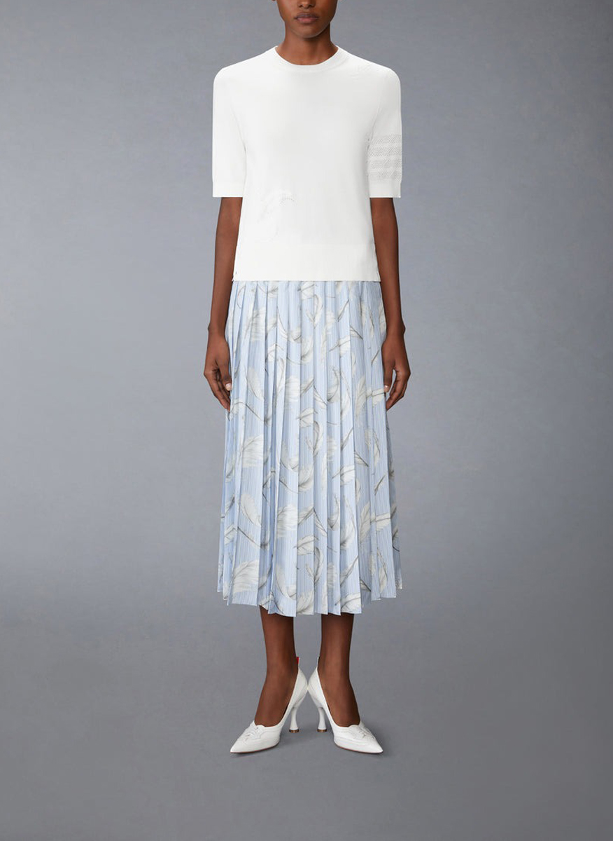 Блуза от фино плетиво Thom Browne