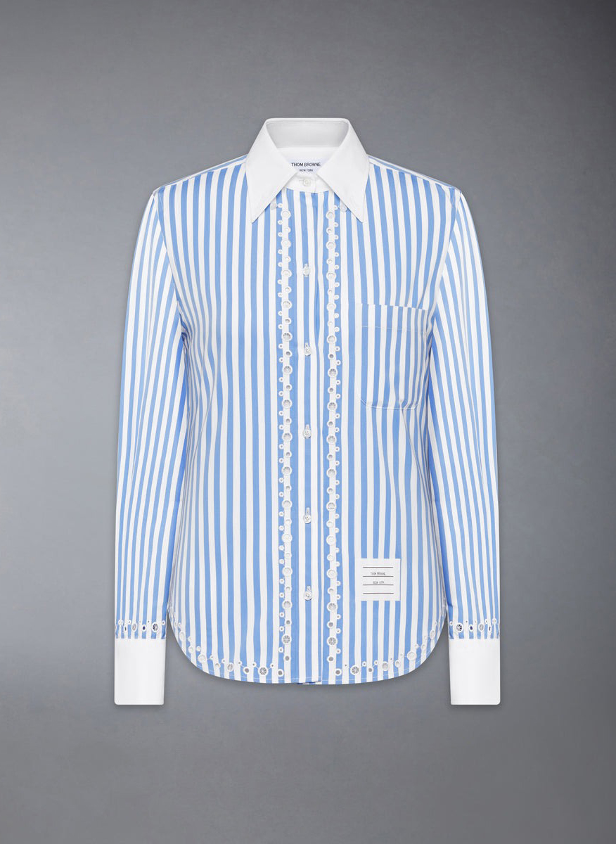 Раирана риза 'Awning' Thom Browne
