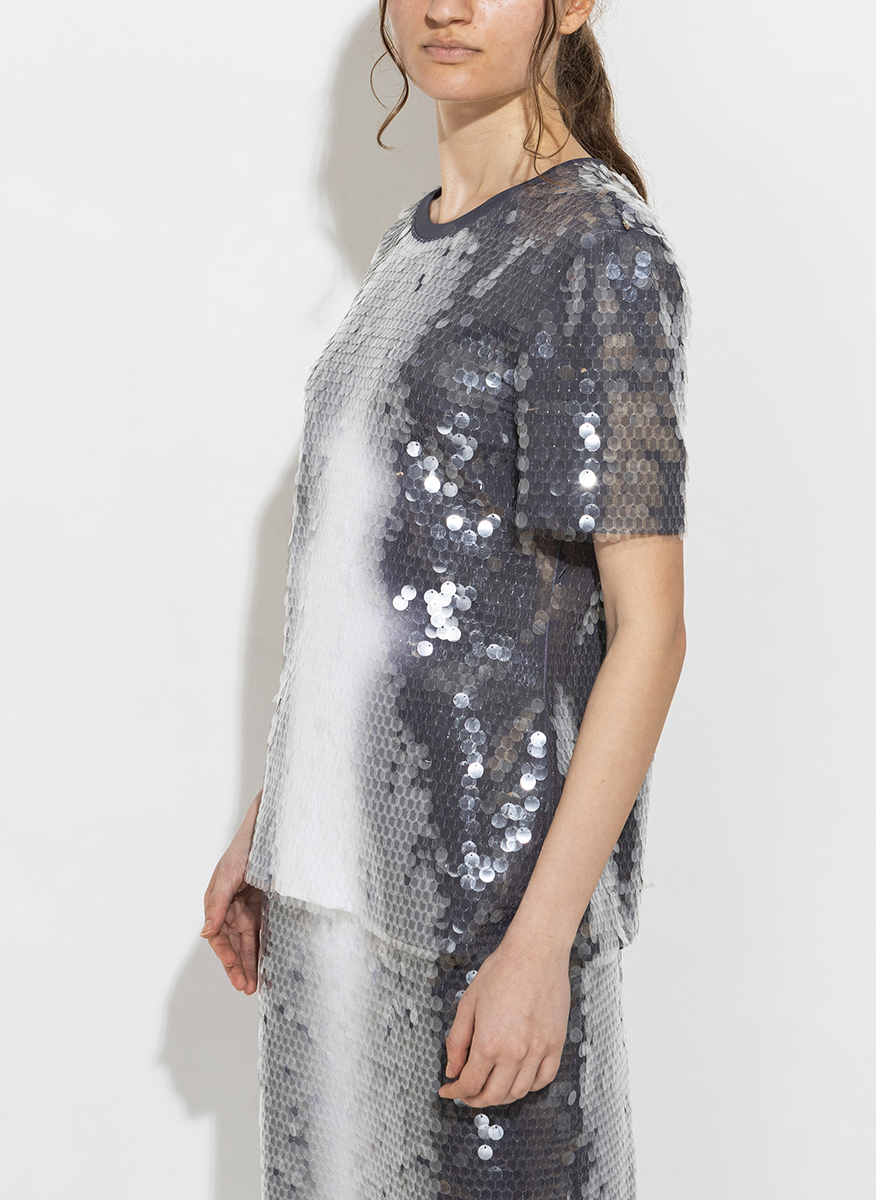 Тишърт с пайети Sportmax Kibbutz