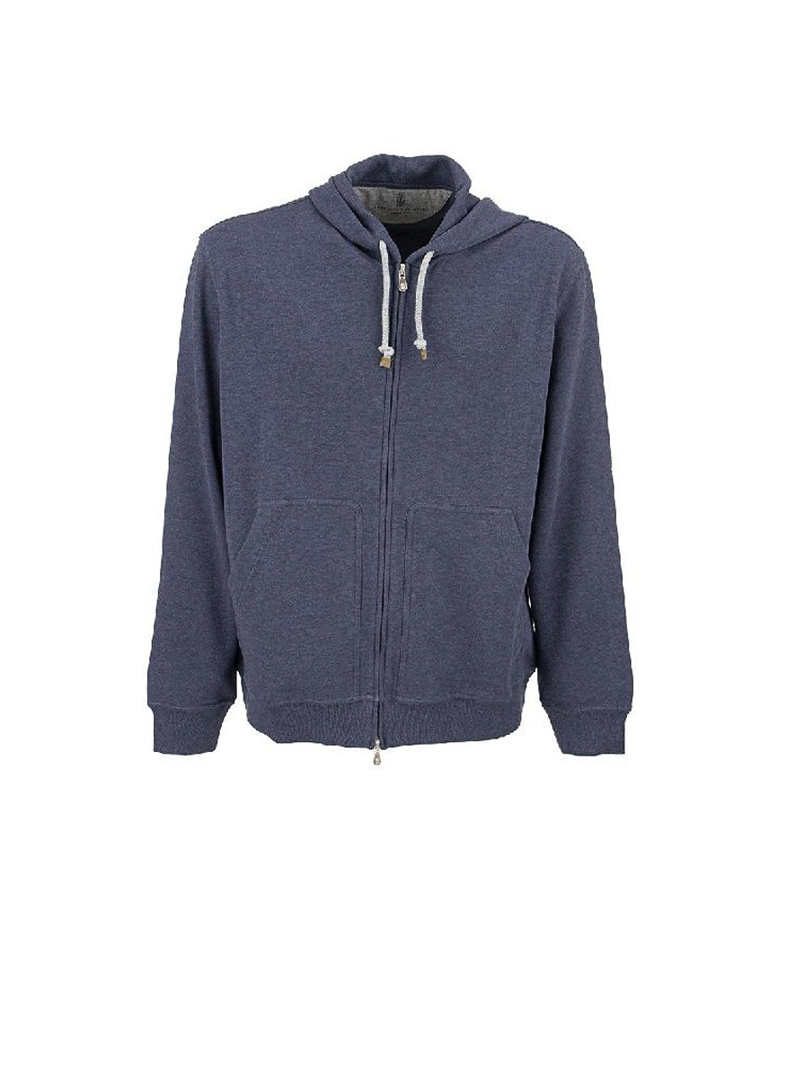 Суитшърт с качулка Brunello Cucinelli