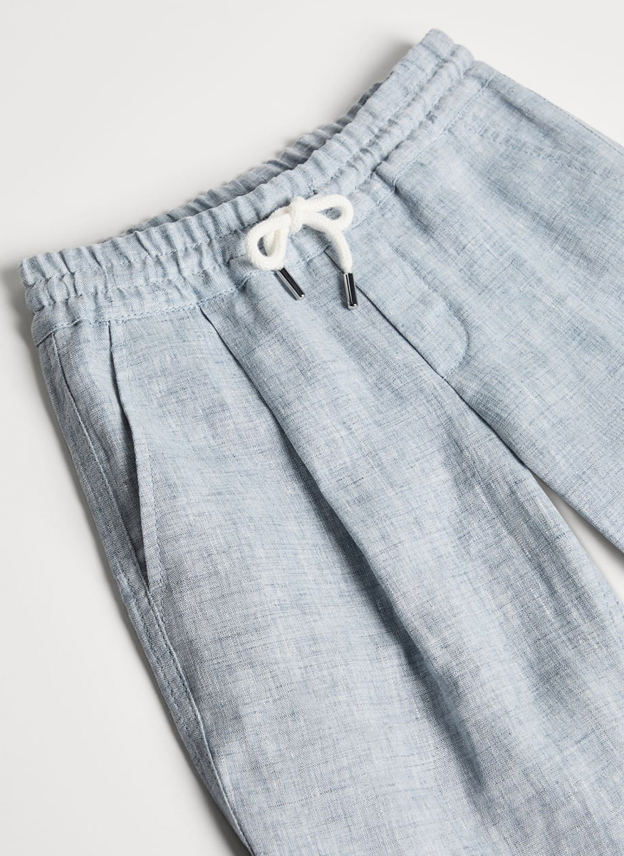 Brunello Cucinelli Kids 12 linen pants
